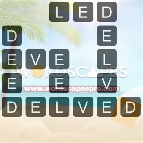 Wordscapes Level 505 Answers [Lily 9, Flora].